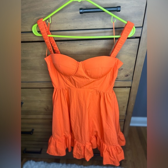 Baby Pink brand mini dress in Orange - Picture 1 of 4